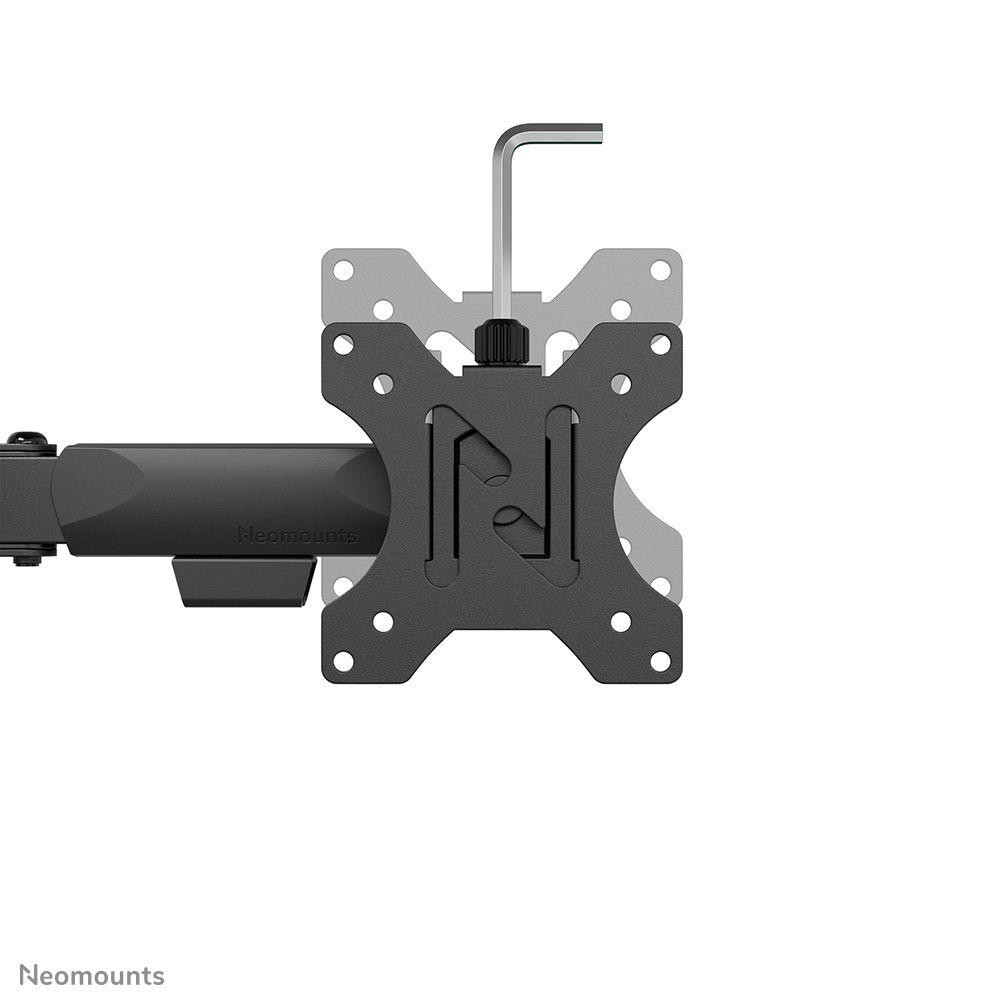 Suporte de Secretária para Dois Monitores NEOMOUNTS DS45-600BL2 (10"-32" - Preto) — miniatura 6
