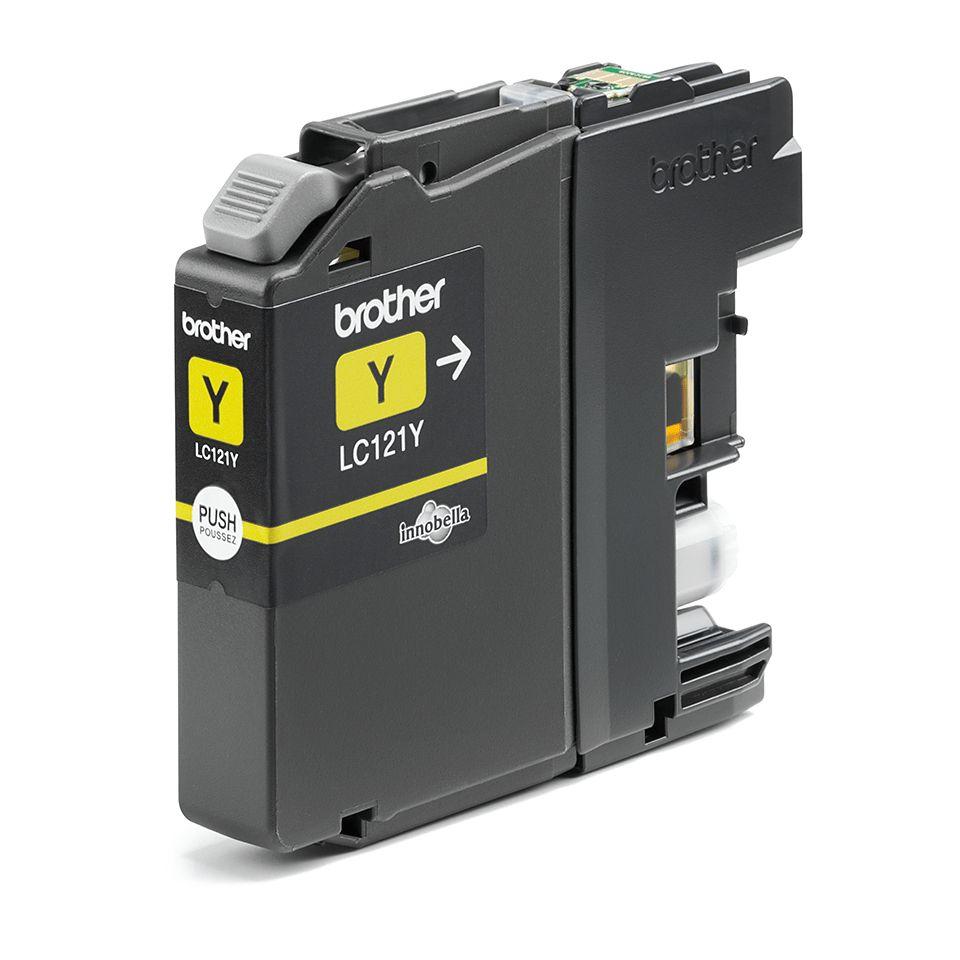 Tinteiro BROTHER LC121Y (300 páginas - DCP-J752DW, MFC-J870DW - Amarelo), miniatura 2