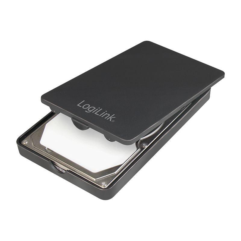 Caixa Externa para HDD/SSD LOGILINK UA0339 (2,5" - USB 3.0 - Preto), miniatura 3