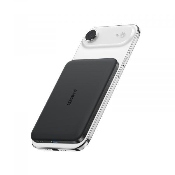 Powerbank Magnética ANKER Nano MagGo Slim (5000 mAh - USB Type-C - Preto), miniatura 3