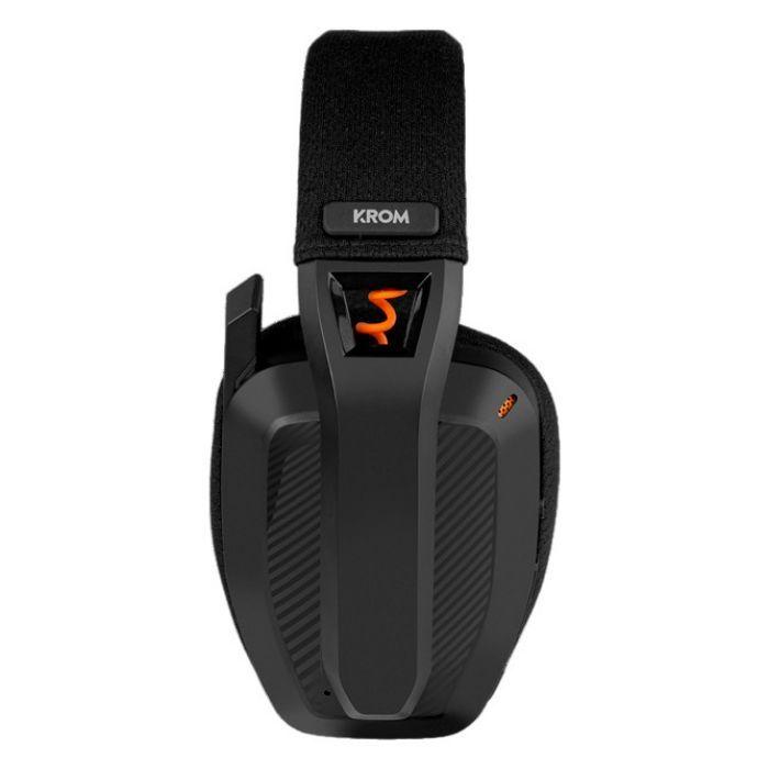 Auscultadores KROM Kanji (Binaural - WirelessBluetooth - Circum-aural - Preto), miniatura 2