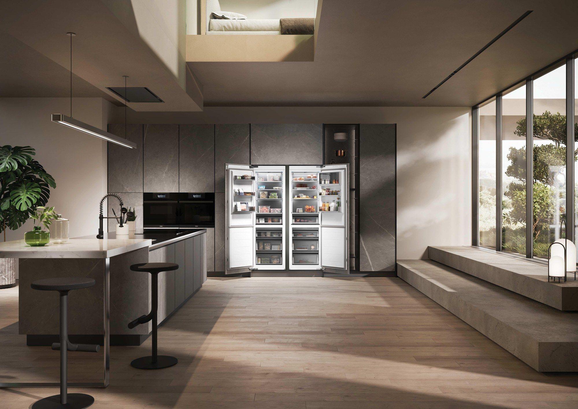 Arca Vertical de Encastre HAIER HUT7518EWF (Altura 177,2 cm - 177 cm - 56 cm - Branco) — miniatura 8