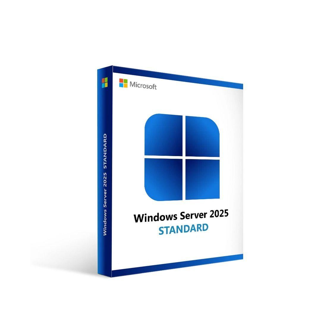 Licença DELL Windows Server 2025 Standard 634-CVFM (16 Core - ROK Kit - 2 VM - Multilingue)