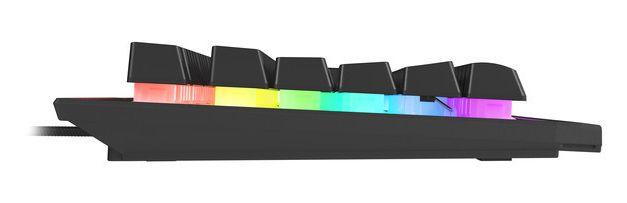 Teclado GENESIS Rhod 500 RGB (Espanhol - Interruptor de membrana - Tamanho completo - Preto e Cinzento) — miniatura 5
