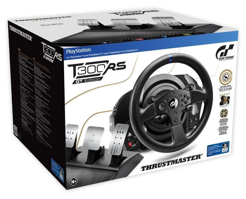 Volante + Pedais THRUSTMASTER T300 RS GT Edition (PlayStation - Com fios - Preto) — miniatura 6