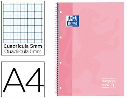 Caderno de Espiral OXFORD Europeanbook 1 (Rosa), miniatura 3