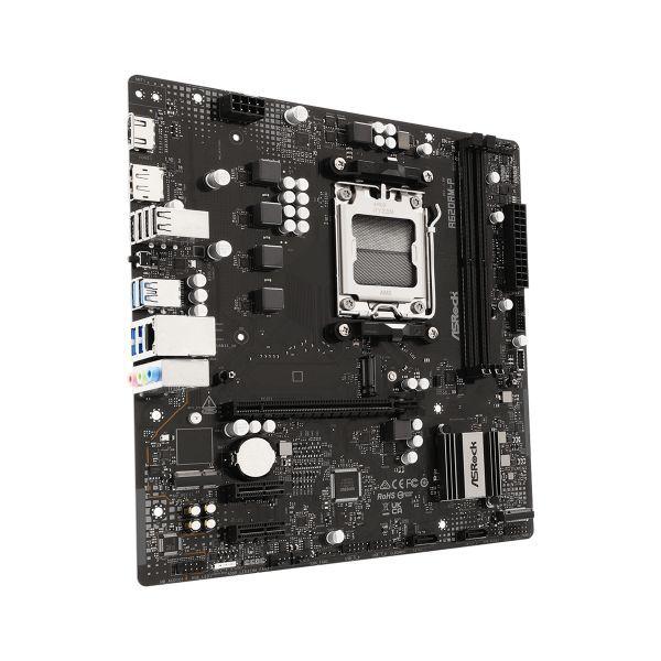Motherboard ASROCK A620AM-P (AM5 - Micro ATX - Duplo canal - Prateado), miniatura 3