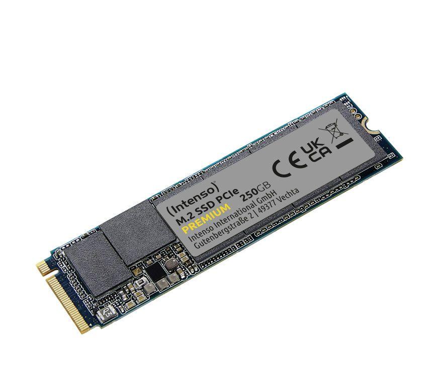 Disco SSD INTENSO 3835440 Premium (250 GB - M.2 - PCI Express 3.0 NVMe)