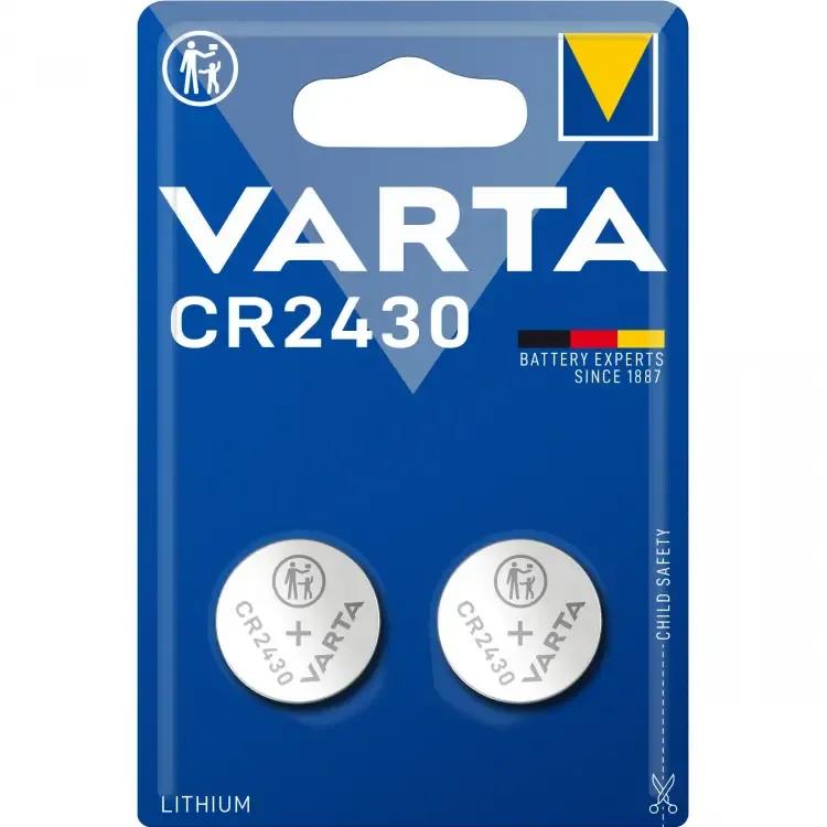 Pilha de Lítio Botão VARTA CR2430 (Prateado), miniatura 2