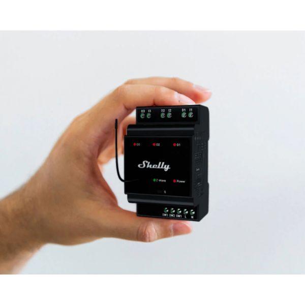 Relé Inteligente SHELLY Wave Pro 3 (Plástico - Preto), miniatura 3