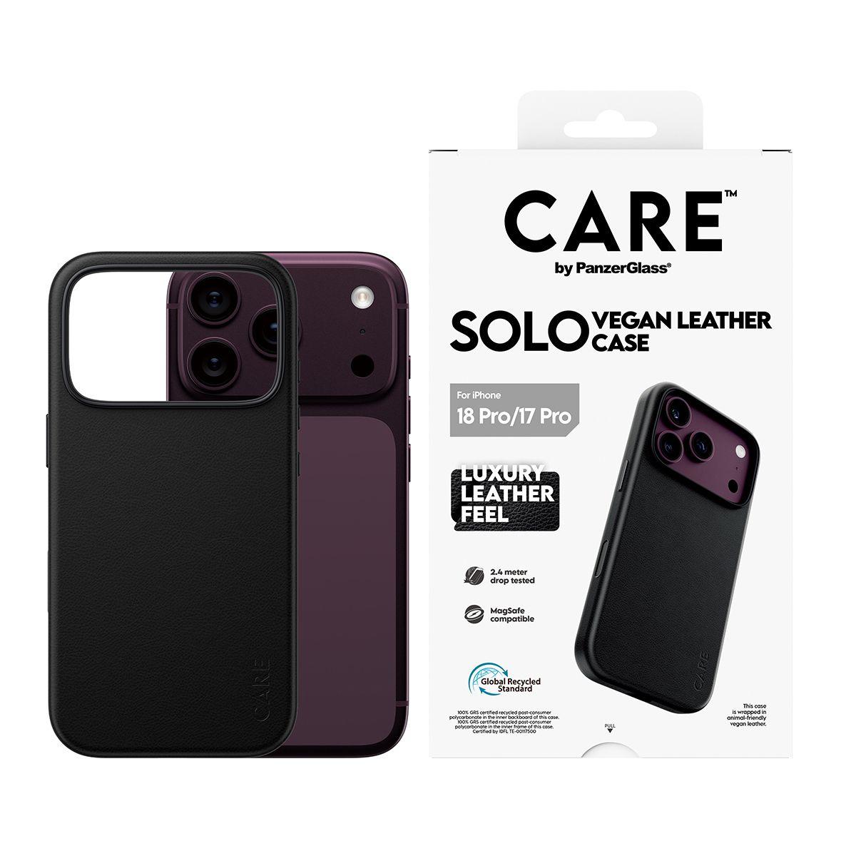 Capa PANZERGLASS CARE by Solo para iPhone 18 Pro/17 Pro (MagSafe - Preto), miniatura 2