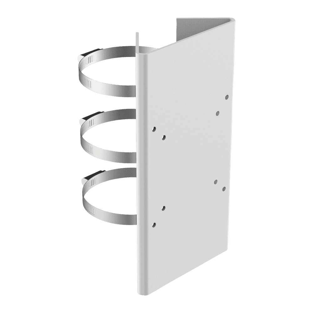 Suporte de Mastro para Câmara Bullet HIKVISION DS-1275ZJ(SPTZ) (Aço Inoxidável - Branco)