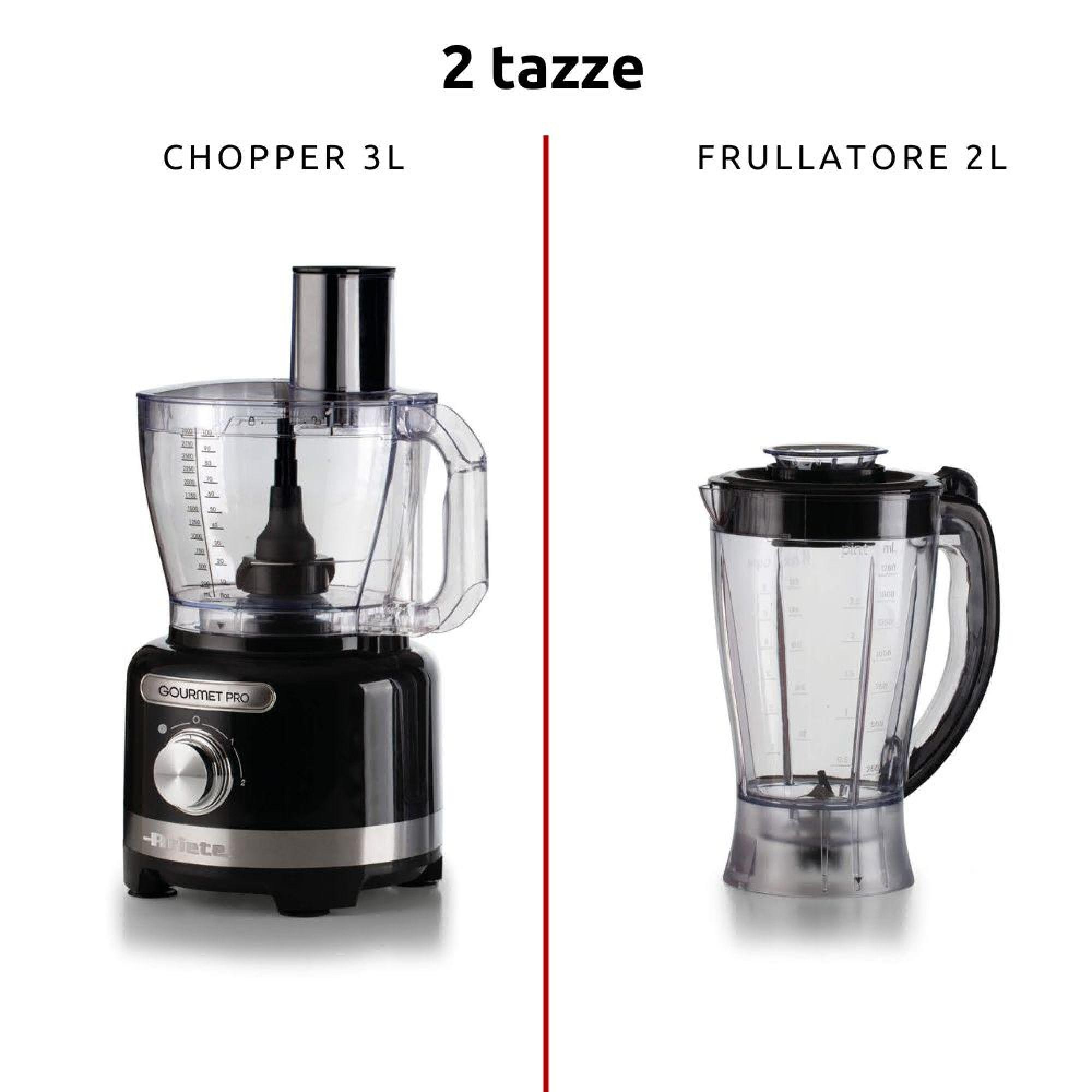 Robot de Cozinha ARIETE 1782/02 (Altura 44 cm - Preto), miniatura 2