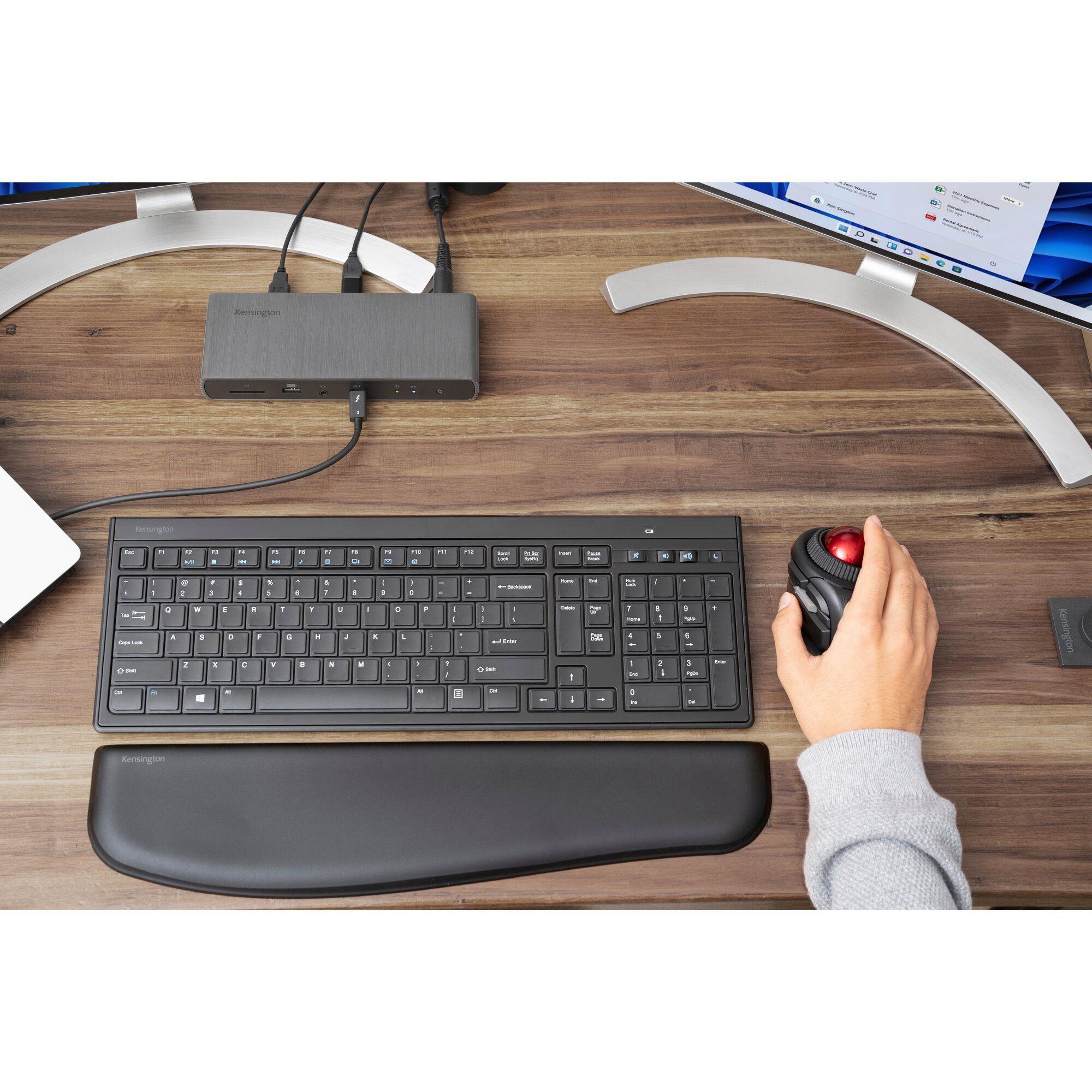 Apoio de Pulso para Teclado KENSINGTON K52800WW (Teclados slim - Preto), miniatura 20