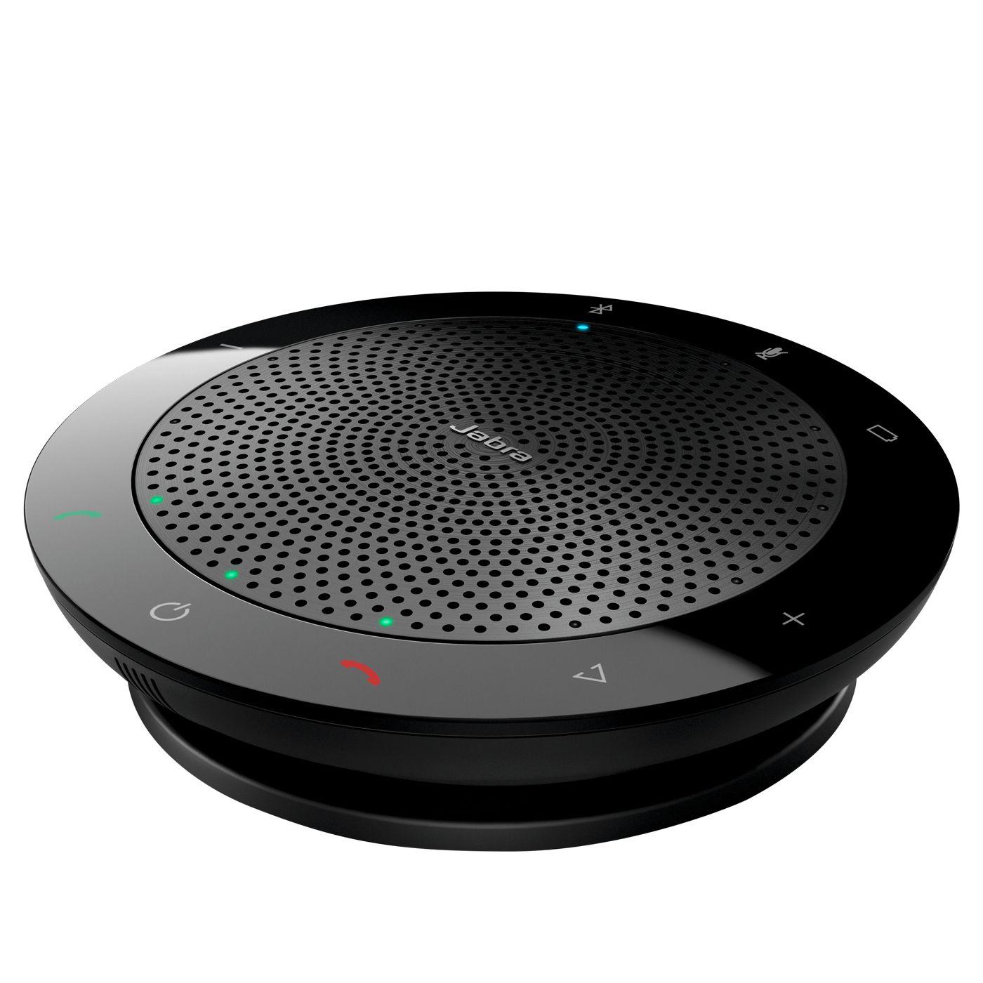 Speakerphone JABRA Speak 510 MS (Com fios e sem fios - Universal - USB/Bluetooth - Preto)
