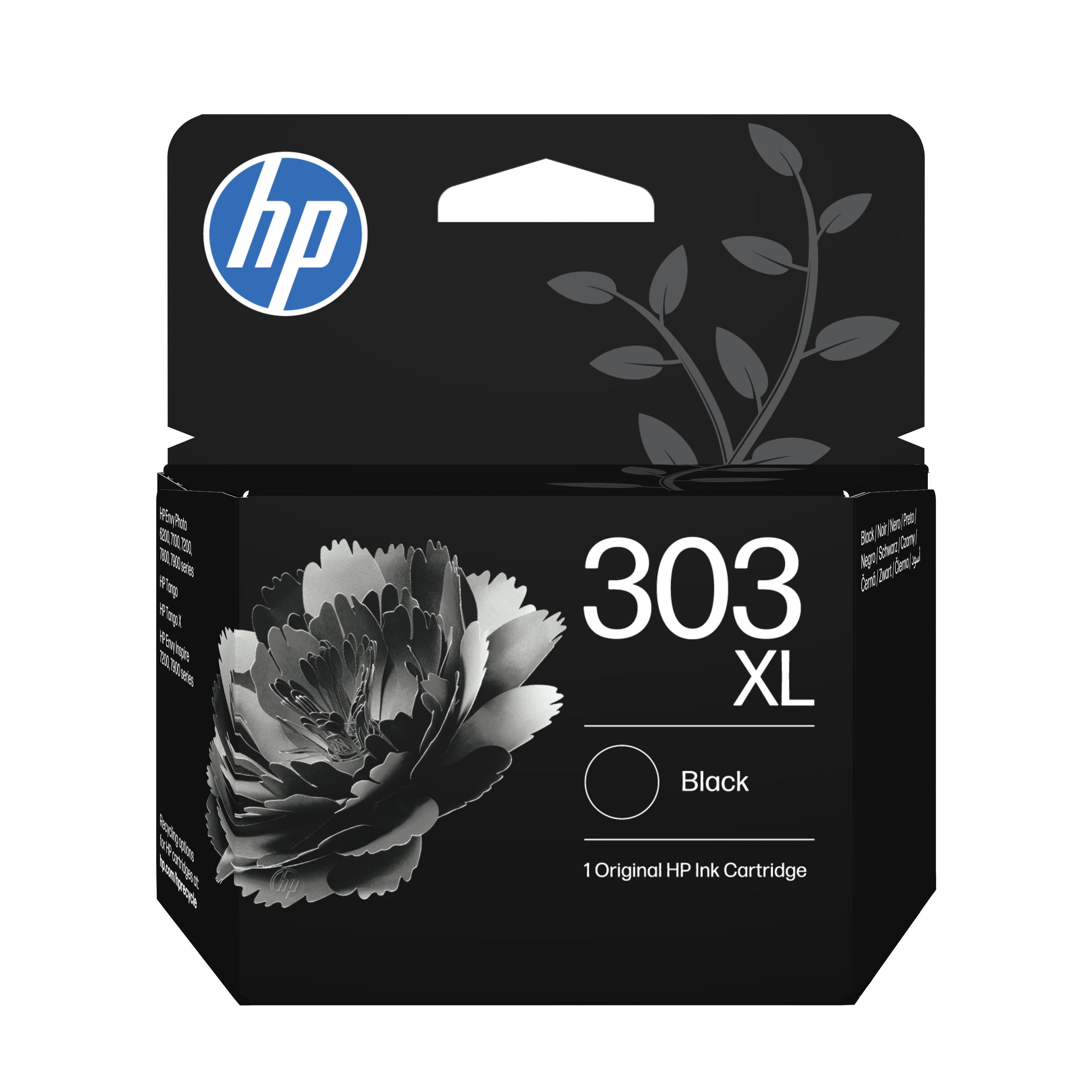 Tinteiro HP 303XL T6N04AE (600 páginas - Preto)