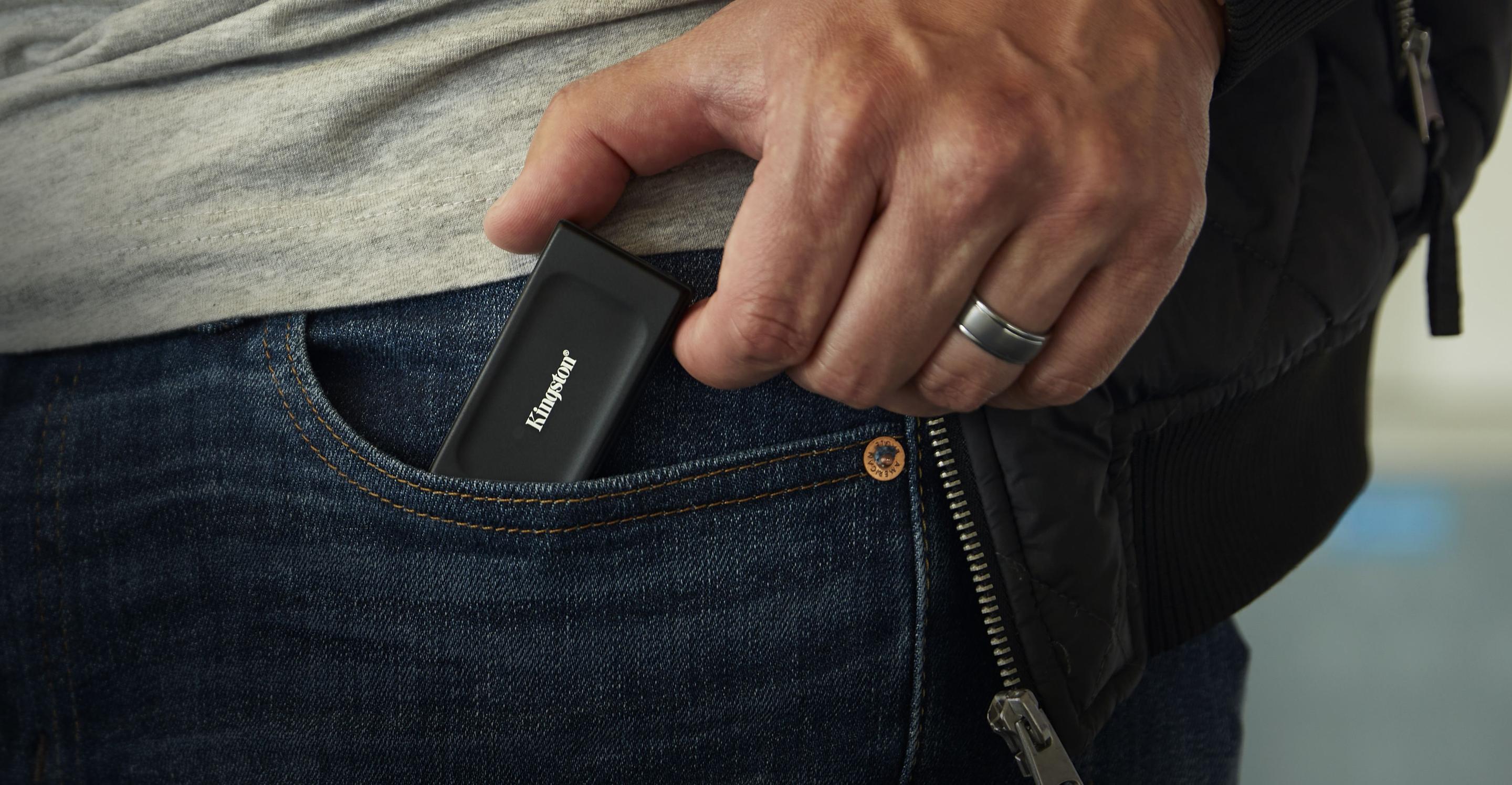 SSD KINGSTON XS1000 (1 TB - USB 3.2 Gen 2 Type-C - Preto) — miniatura 6