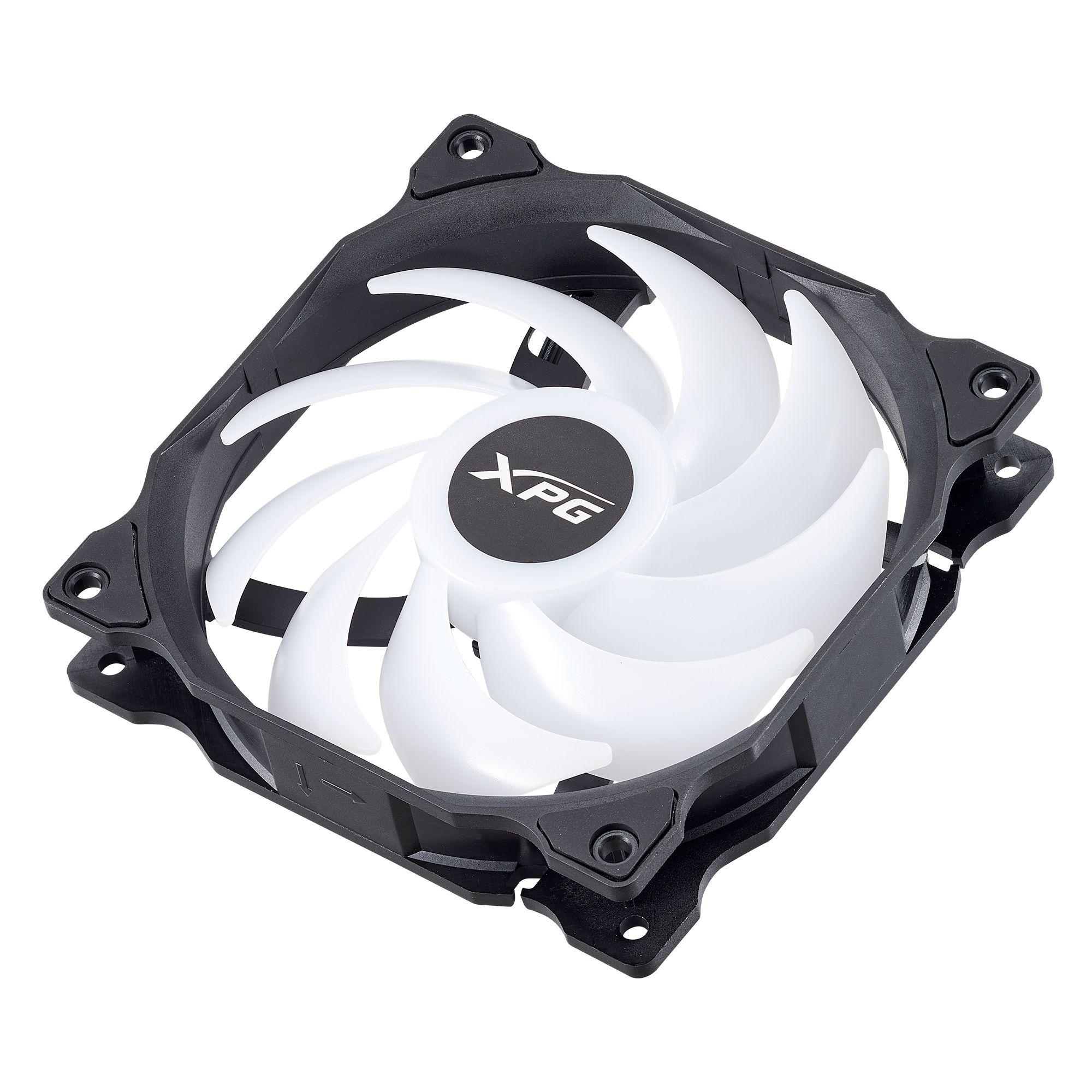 Ventoinha para Caixa de PC XPG VENTO R 120 ARGB PWM (Preto), miniatura 2