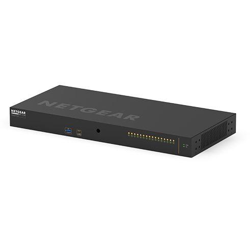 Switch Gerido NETGEAR M4250-16XF (16 MB - 320 Gbit/s - L2/L3 - Preto), miniatura 2