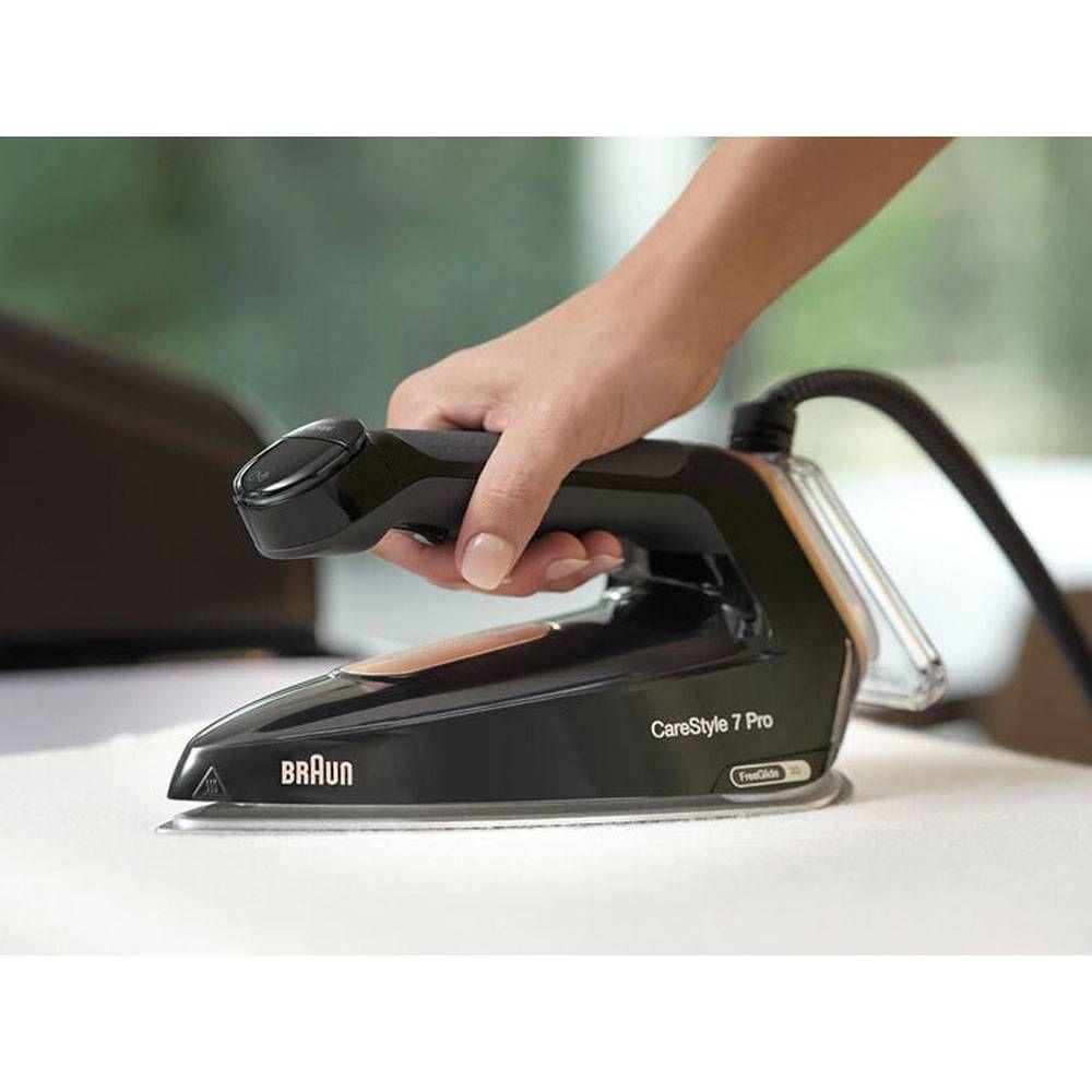 Centro de Engomar BRAUN CareStyle 7 Pro IS7286BK (2700 W - 2 l - EloxalPlus soleplate - Preto), miniatura 4