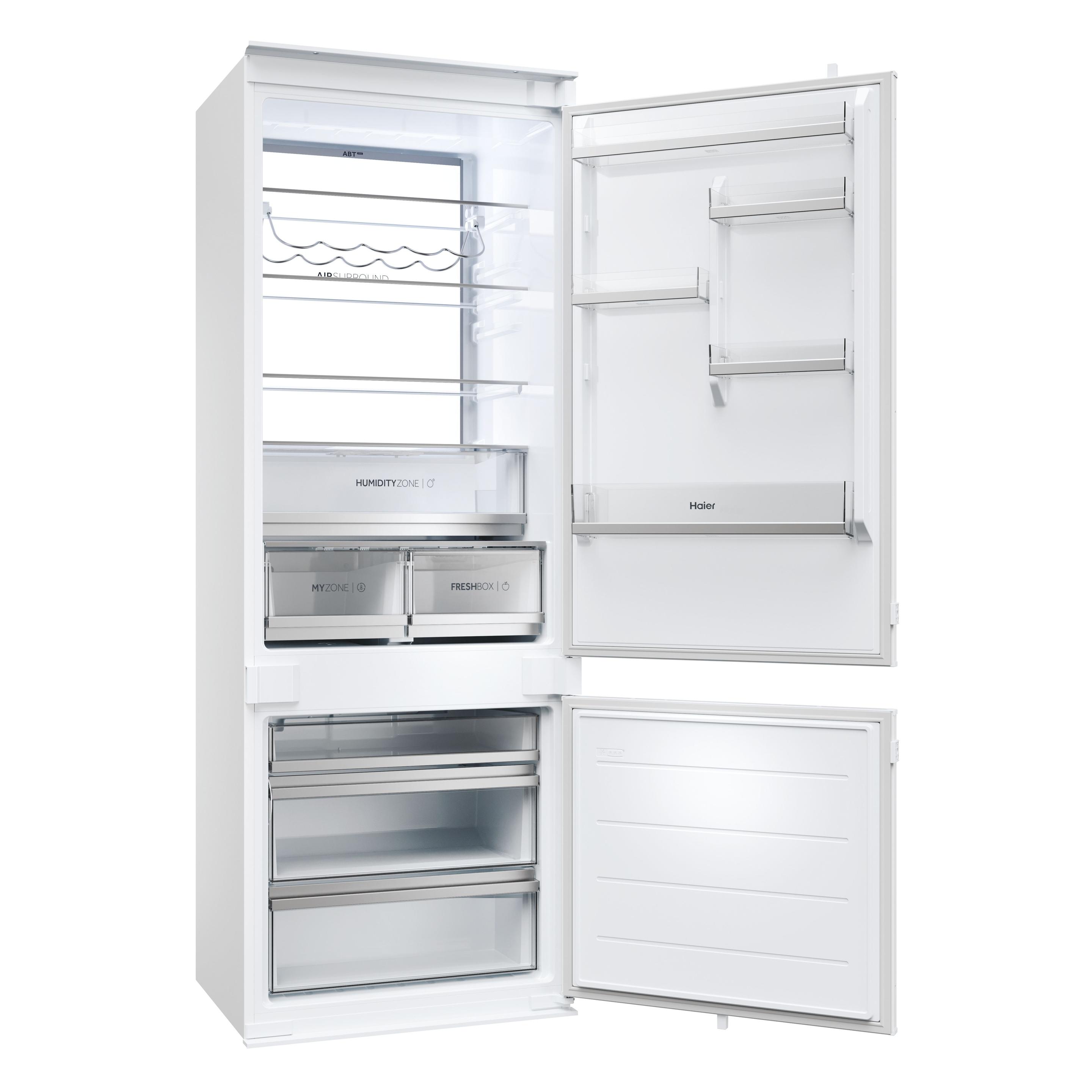Frigorífico Combinado Encastre HAIER HBW7719DT (400 l - hOn - 193,5x69x55 cm - Branco), miniatura 2
