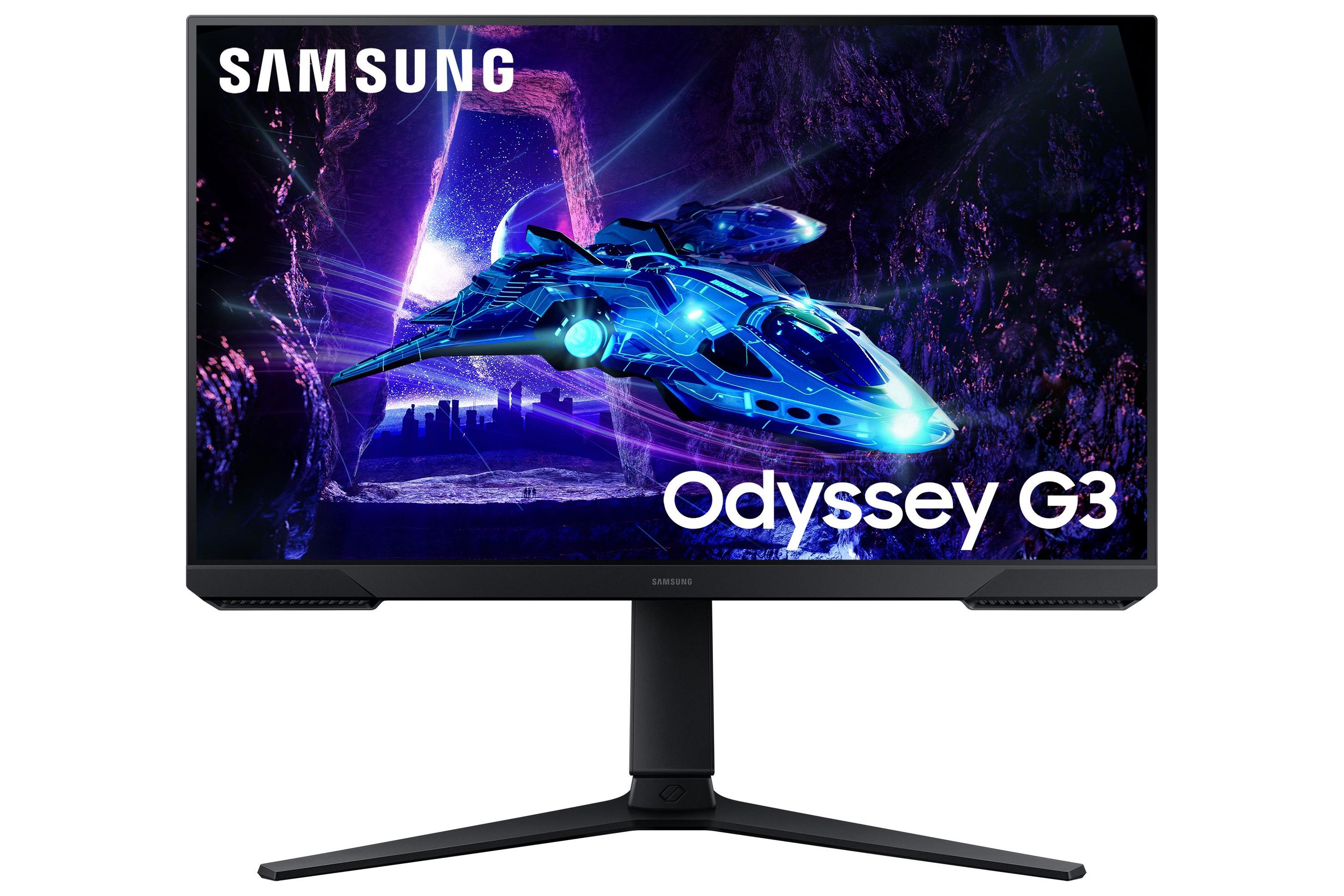 Monitor SAMSUNG Odyssey G3 G30D LS24DG300EUXEN (24" - VA - 180 Hz - Preto)