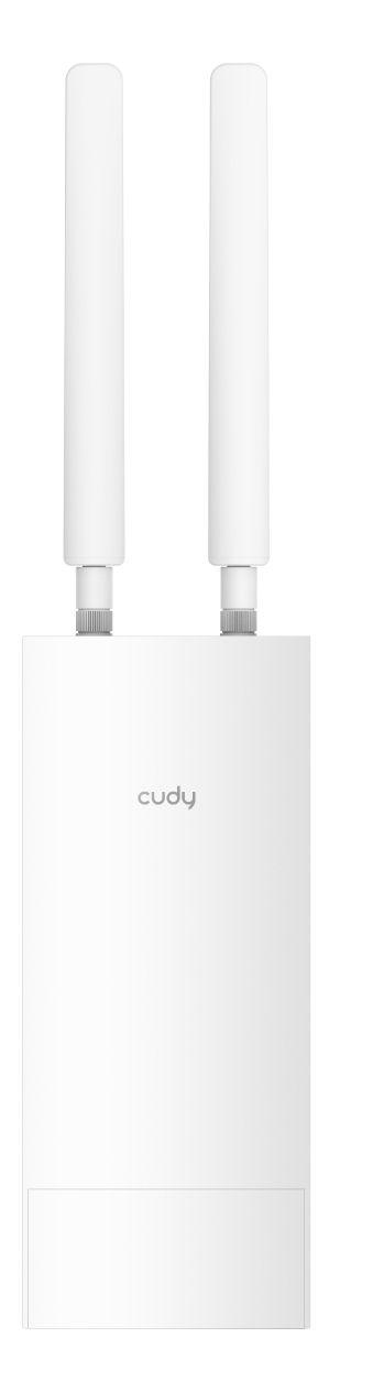 Router 4G Exterior CUDY LT500 Outdoor (Wi-Fi 5 - 867 Mbit/s - Banda dupla, 2,4 GHz e 5 GHz - Branco)