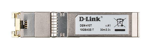 Módulo Transcetor D-LINK DEM-410T (10 Gigabit Ethernet - 10000 Mbit/s - Dourado e Prateado) — miniatura 2
