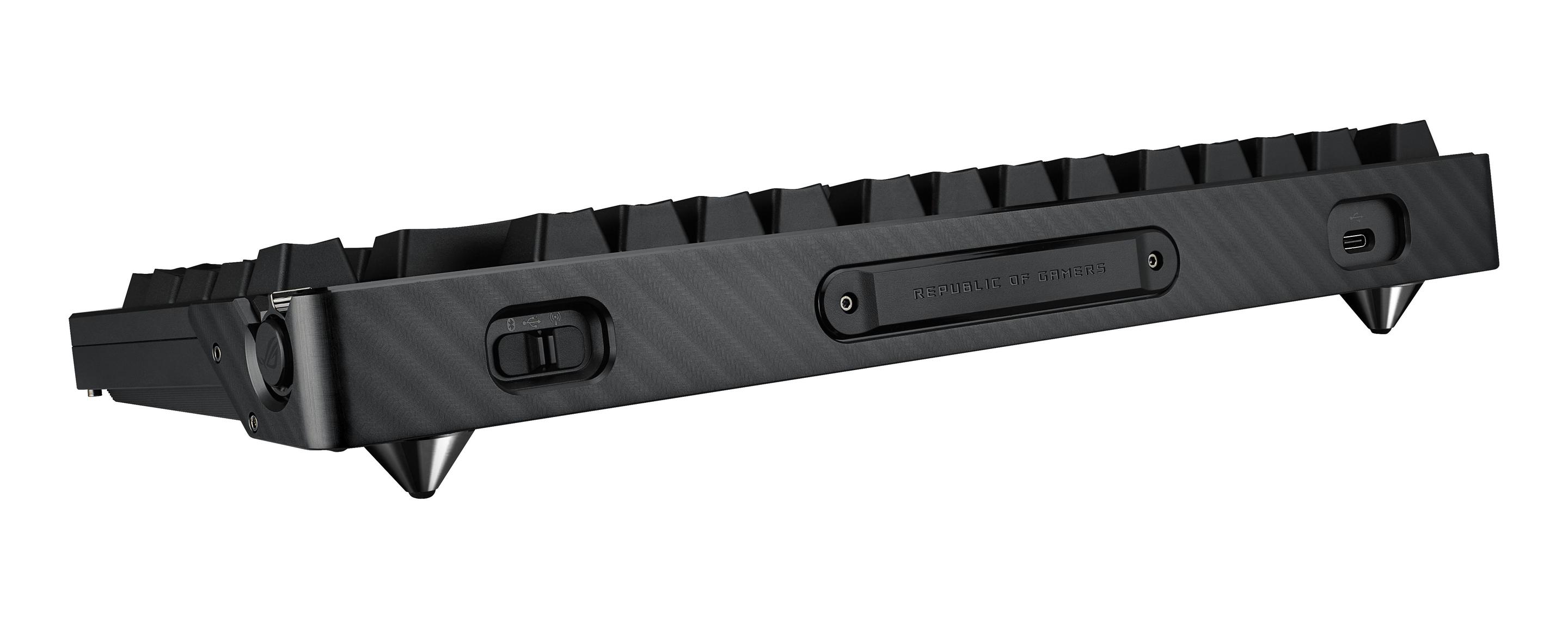 Teclado ASUS ROG Azoth Extreme (QWERTZ - Interruptor de chave mecânico - 75% - Preto) — miniatura 7