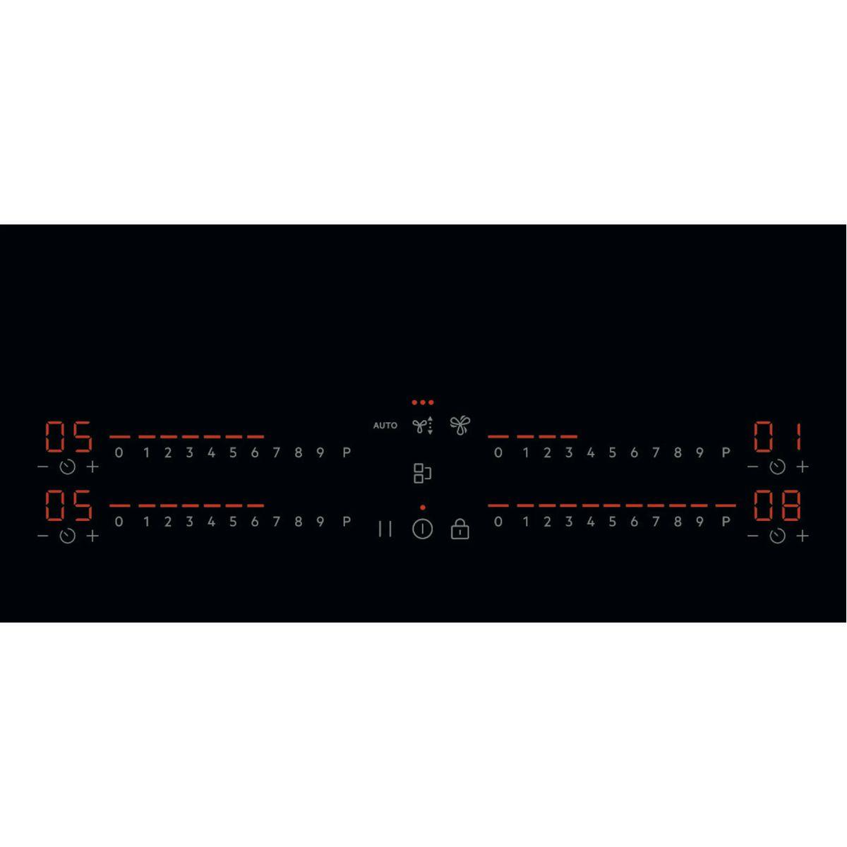 Placa de Indução com Exaustor Integrado AEG TH84CB03FB (4 zonas - 7350 W - Cerâmica - Preto) — miniatura 8