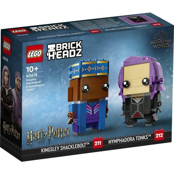 LEGO 40618 BrickHeadz Kingsley Shacklebolt™ &amp; Nymphadora Tonks™ (10+ anos - 250 peças) — miniatura 7