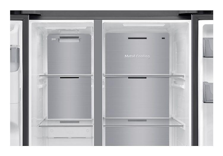 Frigorífico Americano Independente SAMSUNG RS70F65KETEF (640 L - 178,4x91,2x72,6 cm - 178 cm - Inox), miniatura 7