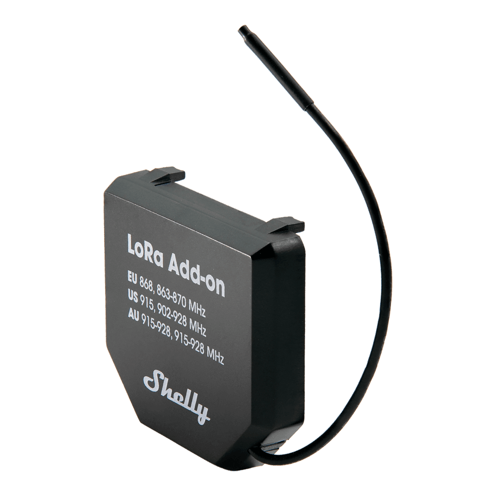 Módulo de Comunicação LoRa SHELLY LoRa Add-on (Preto), miniatura 3