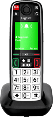 Telefone Sem Fios GIGASET EASY 500 (Preto)