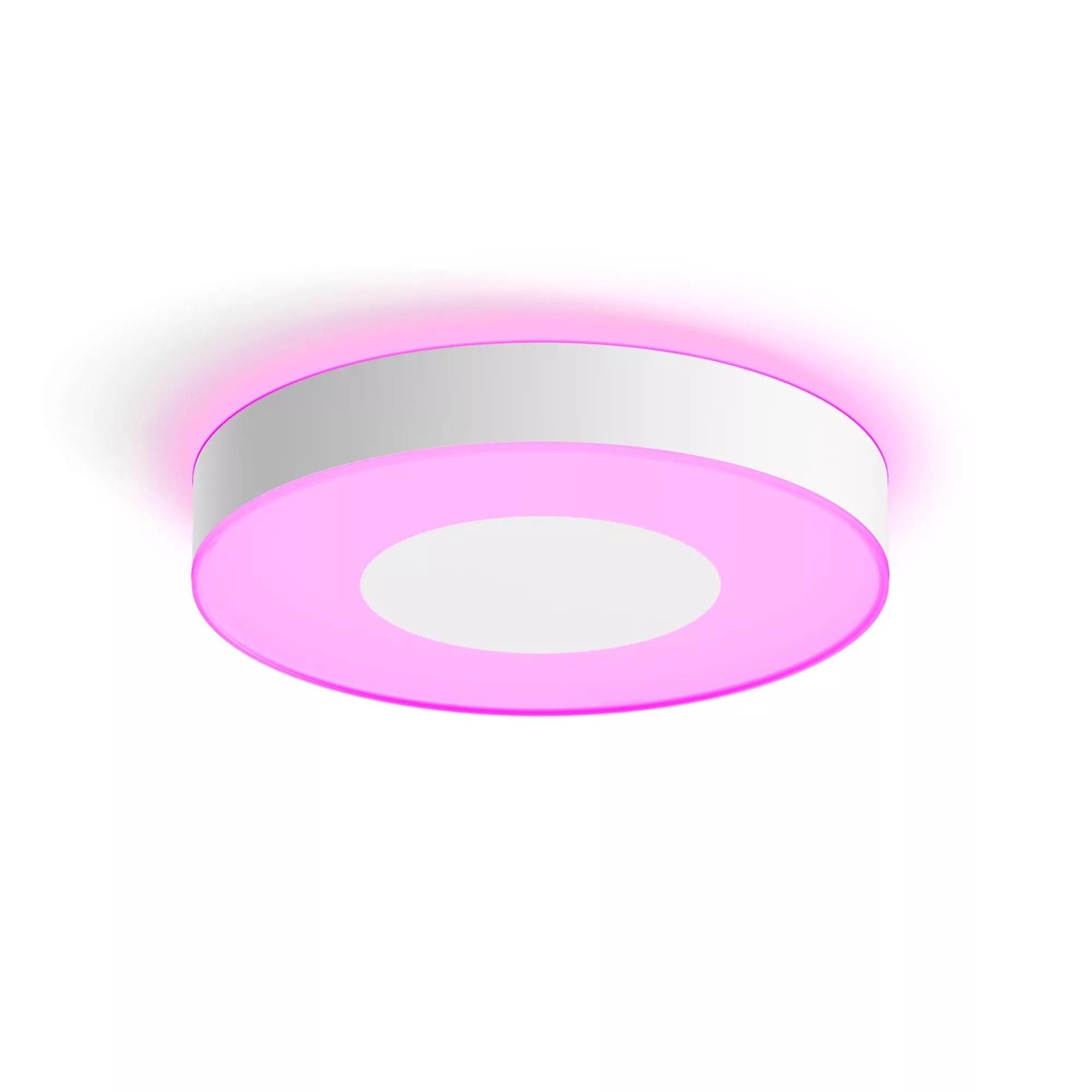 Candeeiro de Teto Inteligente PHILIPS Hue White & Color Ambiance Infuse L (Metal - Branco)