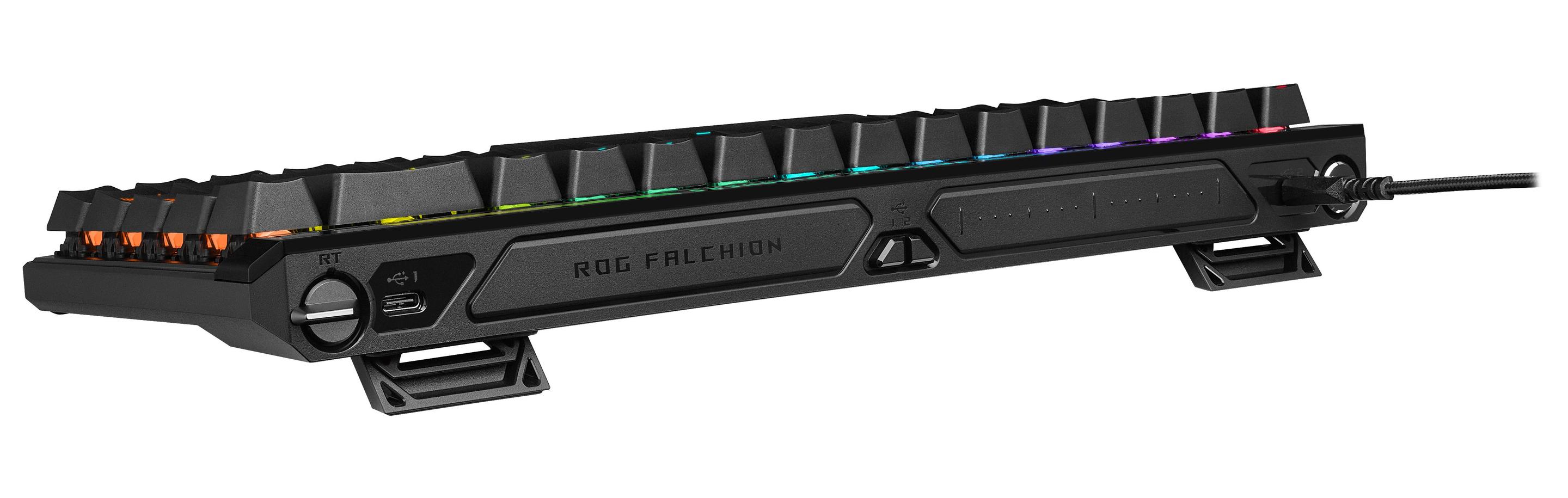 Teclado ASUS ROG Falchion Ace HFX (Alemão - Magnetic-mechanical key switch - 65% - Preto), miniatura 8