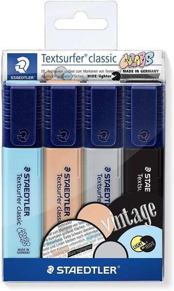 Marcadores Fluorescentes STAEDTLER Textsurfer Classic 364 CWP4 (Sortidos)