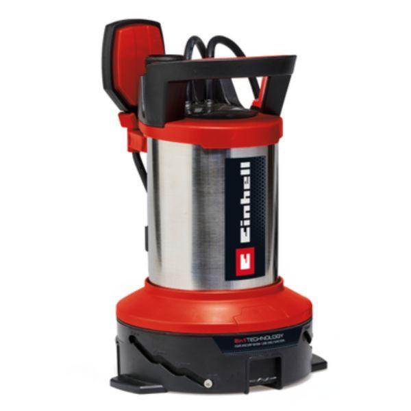 Bomba Submersível para Águas Residuais EINHELL GE-DP 7535 N LL ECO (750 W - 18 500 l/h - Vermelho/Preto)