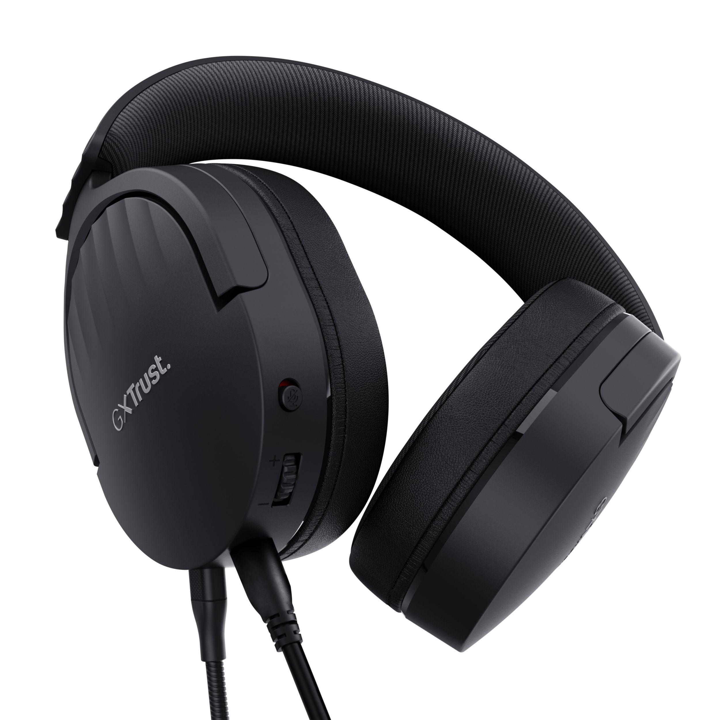 Headset Gaming TRUST GXT 489 Fayzo (Monofónico - Com fios - Supra-aural - Preto), miniatura 4