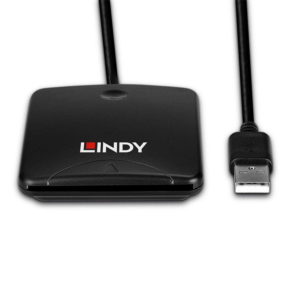 Leitor de Cartões Magnéticos LINDY 43407 (USB - Cabo de 1,2 m - Preto) — miniatura 4
