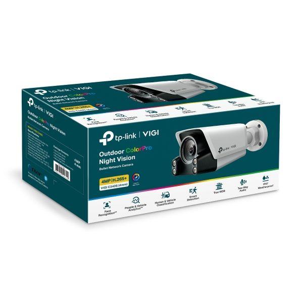 Câmara de Segurança Exterior TP-LINK VIGI C340S (Exterior - 4 MP - 2688 x 1520 pixels - Branco), miniatura 2