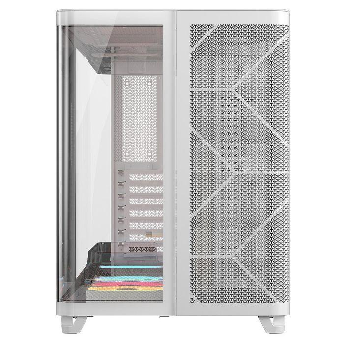 Caixa PC CORSAIR AIR 5400 LX-R RGB iCUE LINK (ATX, EATX, micro ATX, Mini-ITX - 2.5" - Aço, vidro temperado - Branco), miniatura 3