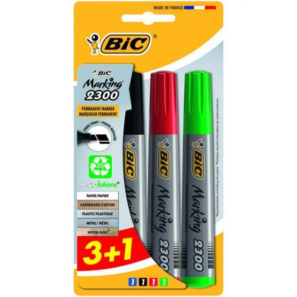 Marcadores Permanentes BIC Marking 2300 Ecolutions (Multicor), miniatura 2