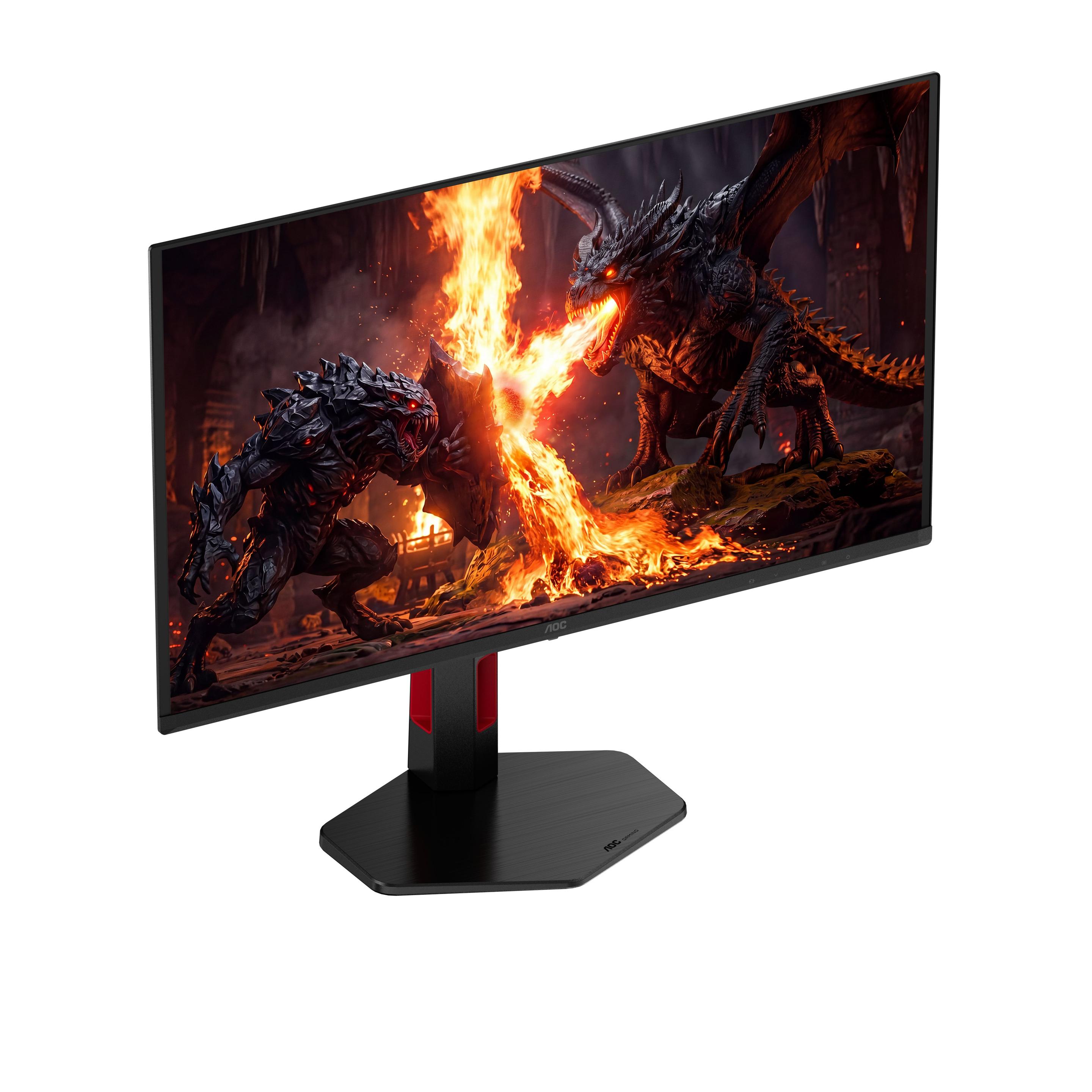 Monitor AOC Q27G4SDR (26,5" - OLED - 360 Hz - Preto/Vermelho) — miniatura 6