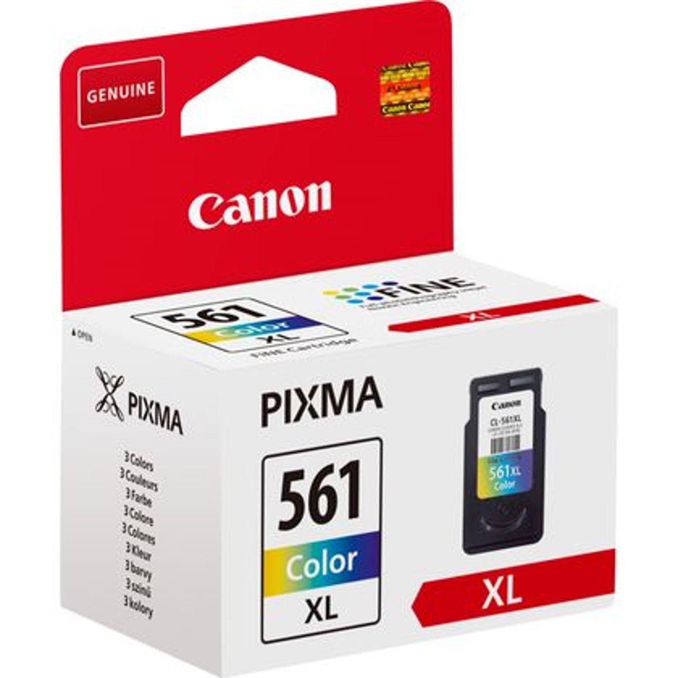 Tinteiro CANON CL-561XL (300 páginas - Ciano, Magenta e Amarelo) — miniatura 2
