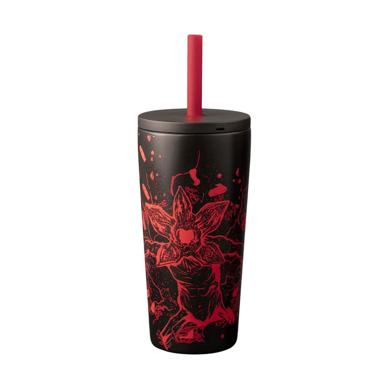 Caneca Térmica de Viagem BIALETTI STRTH05A (Aço inoxidável - Preto e Vermelho)