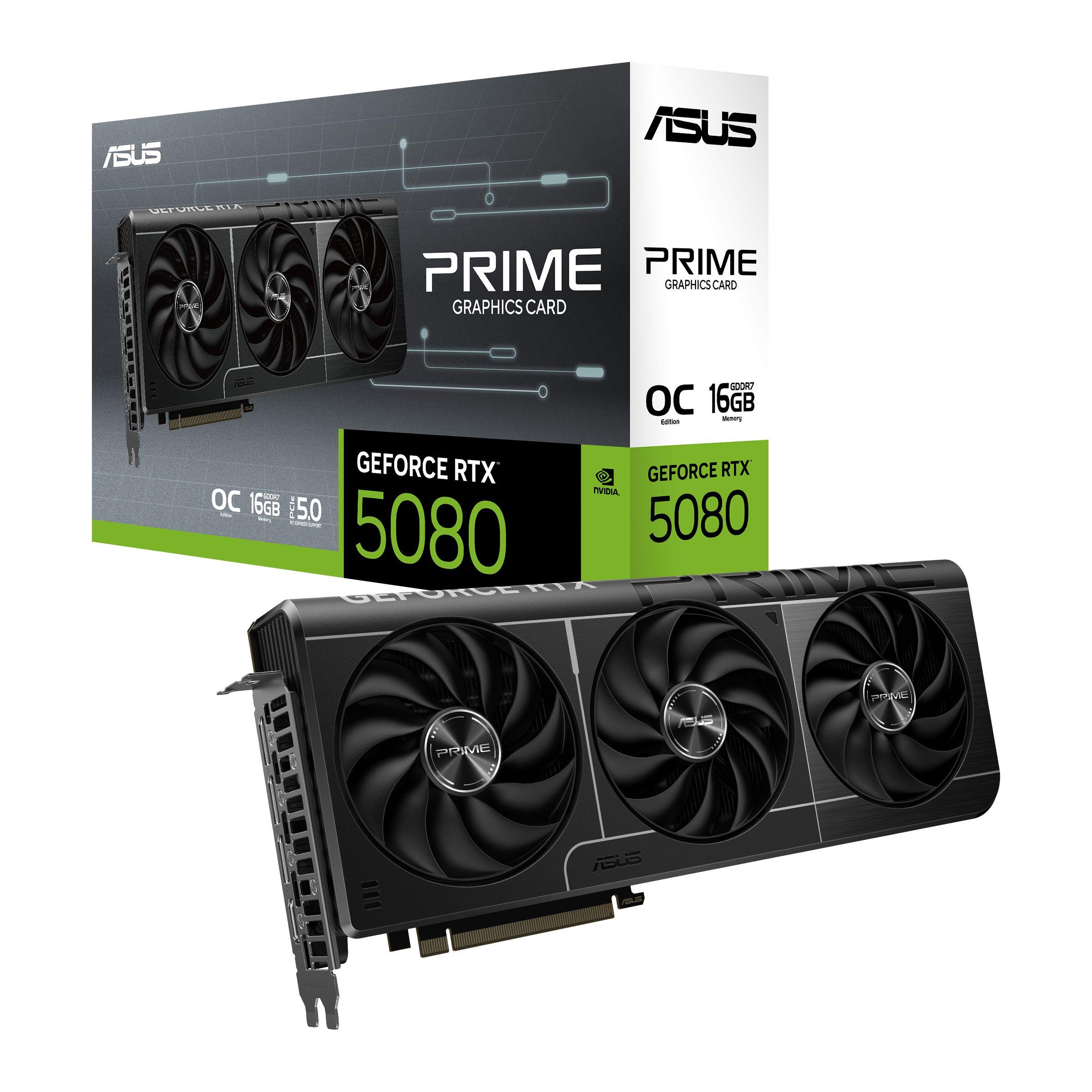 Placa Gráfica ASUS Prime GeForce RTX 5080 O16G (GeForce RTX 5080 - 16 GB - GDDR7 - Preto) — miniatura 11