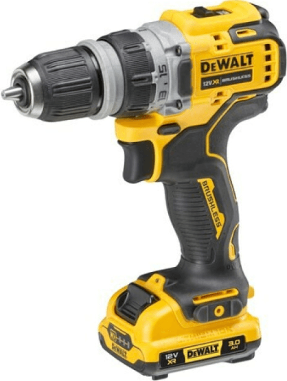Aparafusadora Multicabeça DEWALT DCD703L2T-QW (Amarelo/Preto)