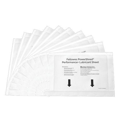 Folhas Lubrificantes para Destruidoras FELLOWES 4025601 (10 Unidades - Branco) — miniatura 2