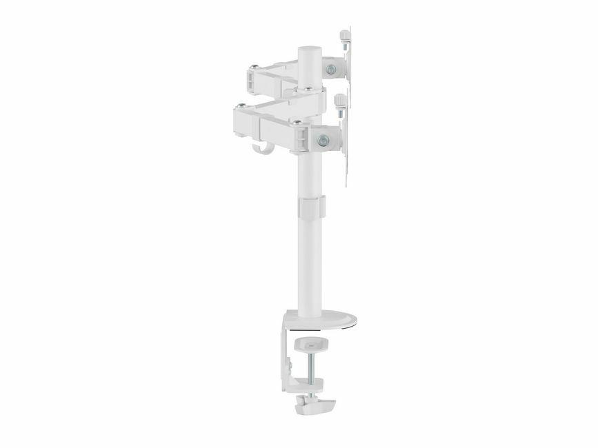 Suporte de Monitor de Secretária EQUIP 650167 (2 Monitores - 17" a 32" - Branco), miniatura 2
